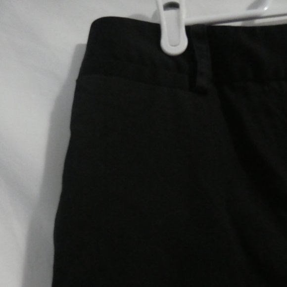 STYLE & CO PETITE Stretch | 6P | Casual Black Pants With Zip Bottom Sides | NWOT - Picture 3 of 16